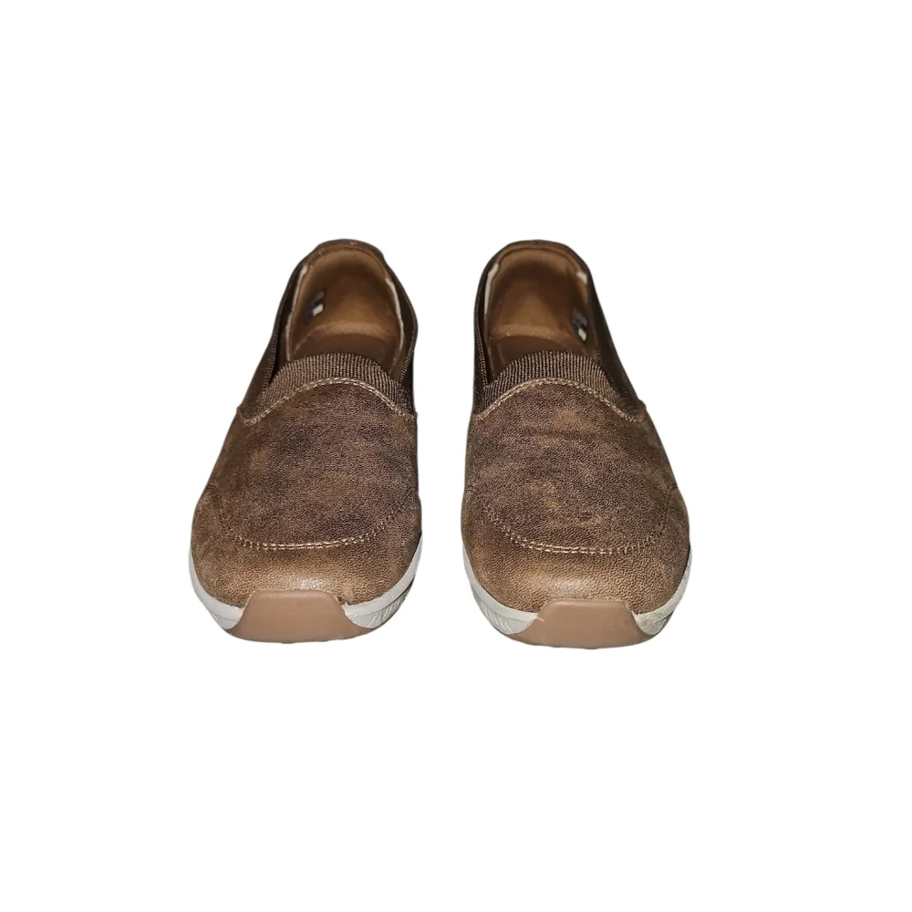 Skechers Brown Slip On Loafers Women's 7‎